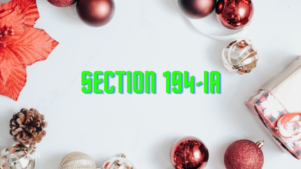 Section 194IA