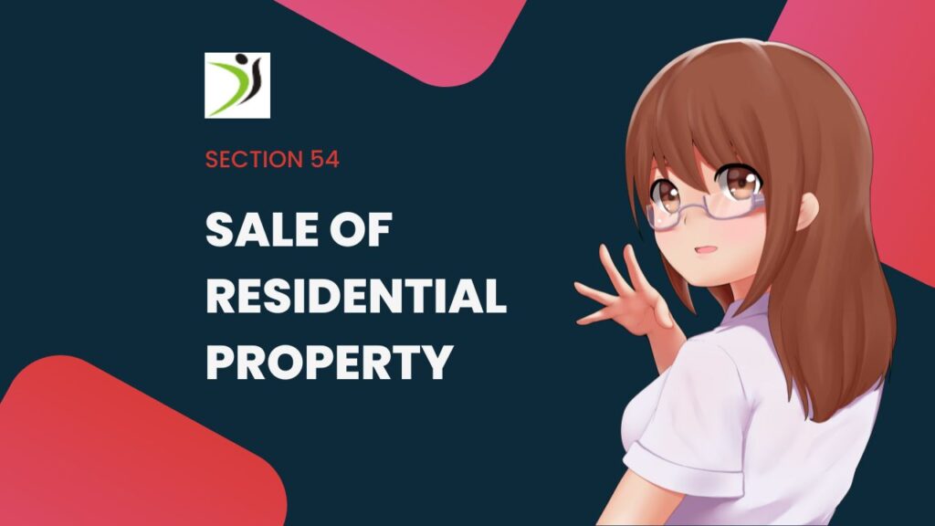 capital gain tax on sale of residential property
